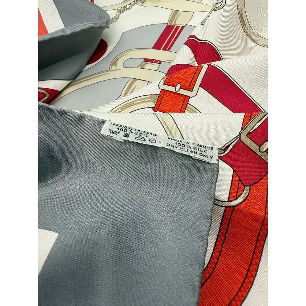 Hermes Eprom D'Or Silk Scarf